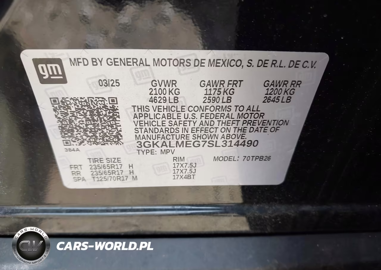 2025 GMC Terrain Fwd Elevation VIN:3GKALMEG7SL314490 - 9