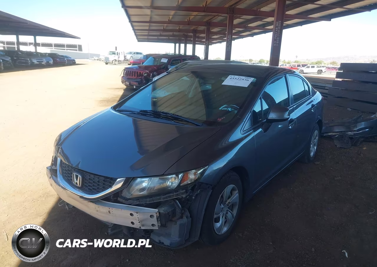 2013 Honda Civic Lx VIN:2HGFB2F51DH508113 - 2