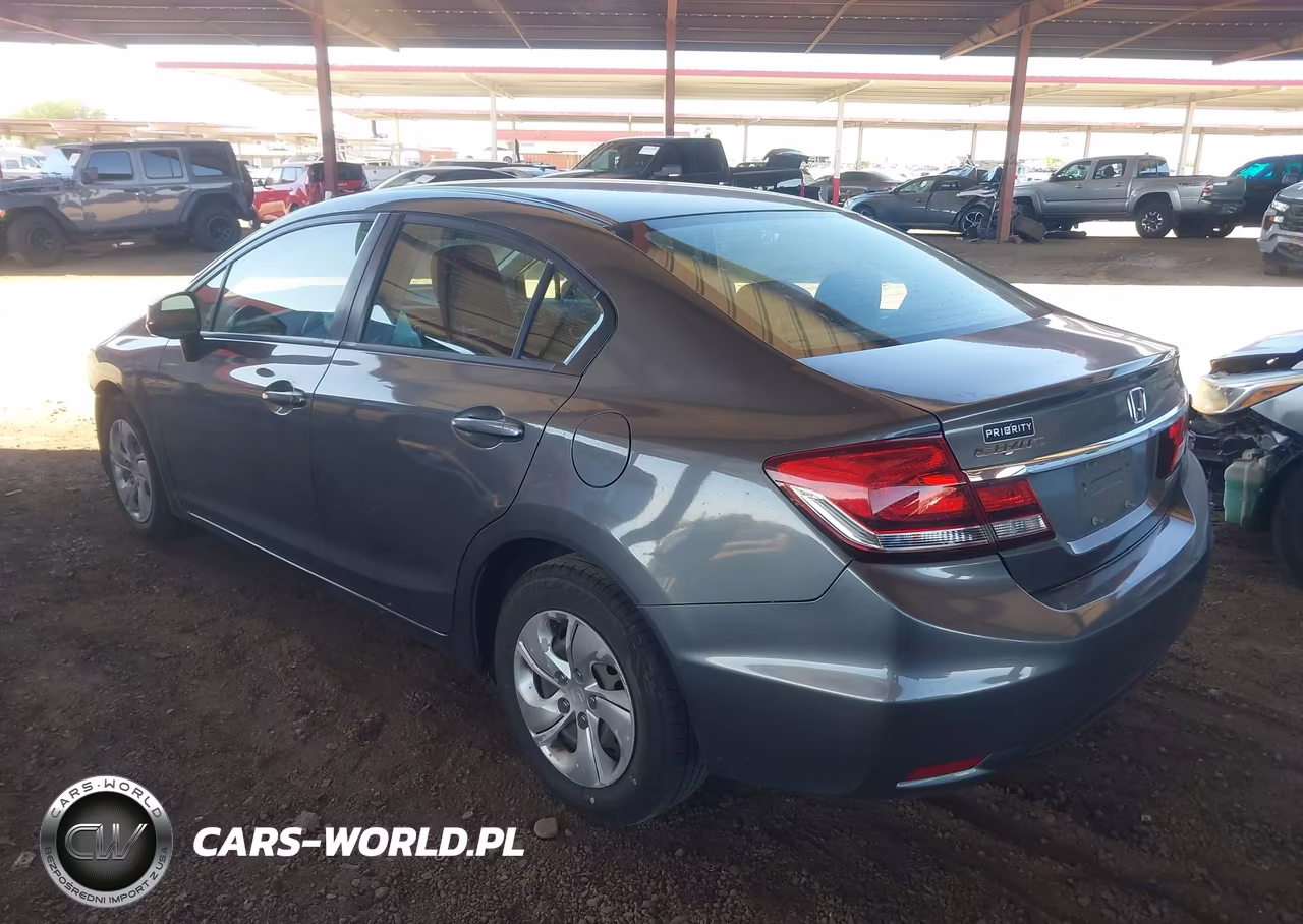 2013 Honda Civic Lx VIN:2HGFB2F51DH508113 - 3