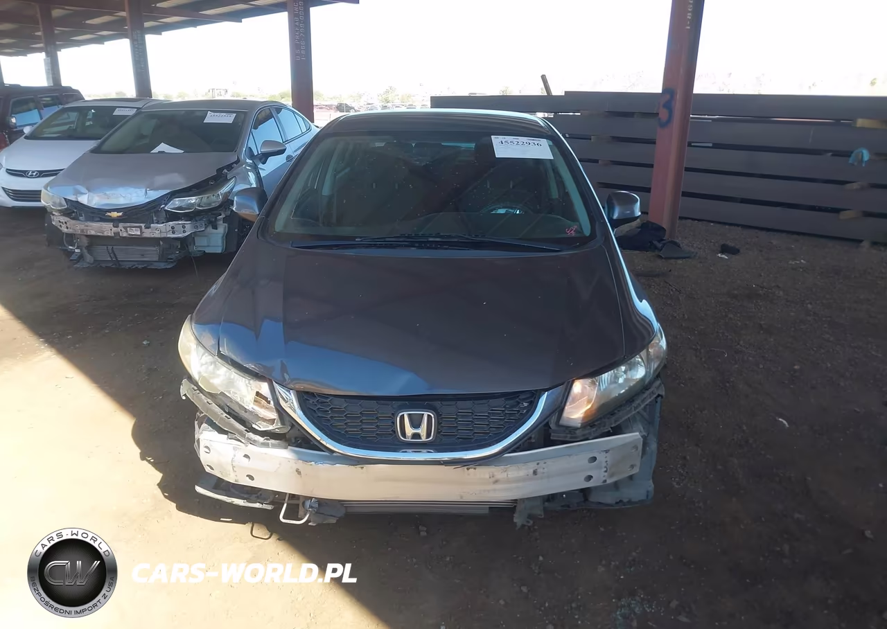 2013 Honda Civic Lx VIN:2HGFB2F51DH508113 - 6