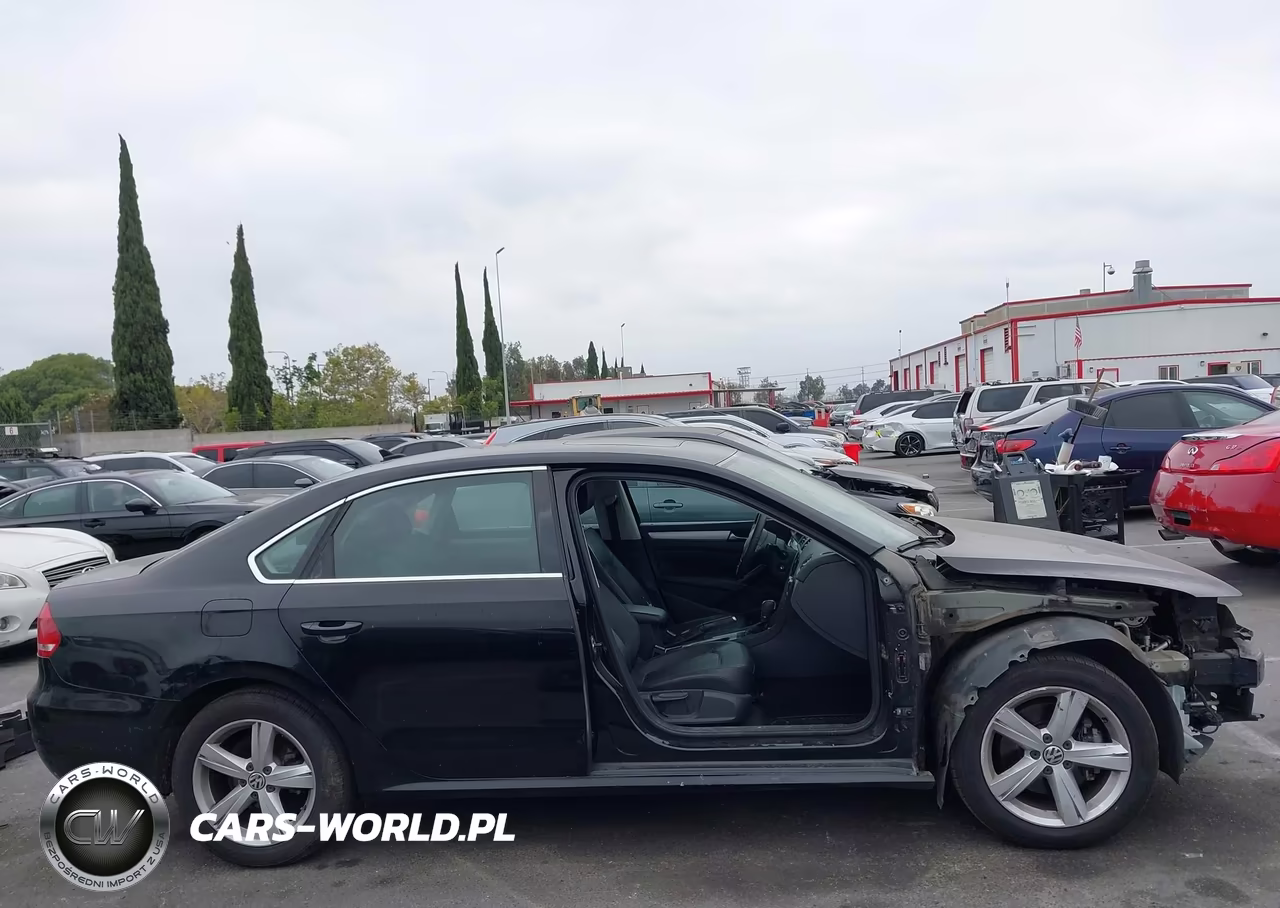 2013 Volkswagen Passat 2.5L Se VIN:1VWBP7A35DC118889 - 14