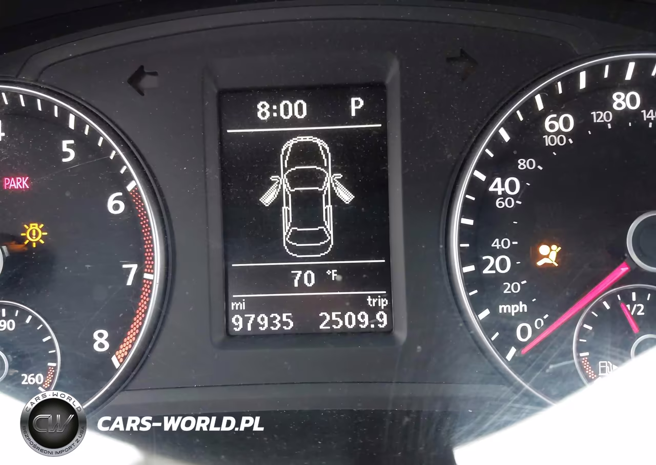 2013 Volkswagen Passat 2.5L Se VIN:1VWBP7A35DC118889 - 16
