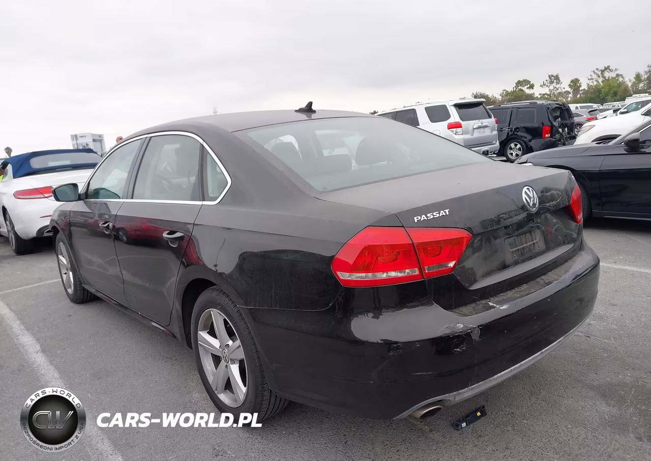 2013 Volkswagen Passat 2.5L Se VIN:1VWBP7A35DC118889 - 3