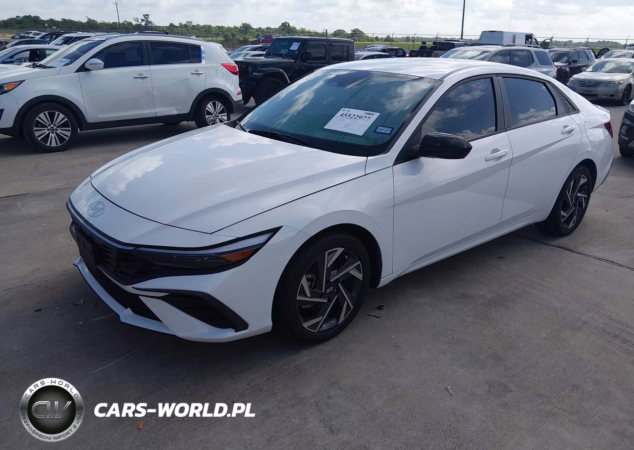 2025 Hyundai Elantra Sel Sport VIN:KMHLM4DG5SU961684 - 2