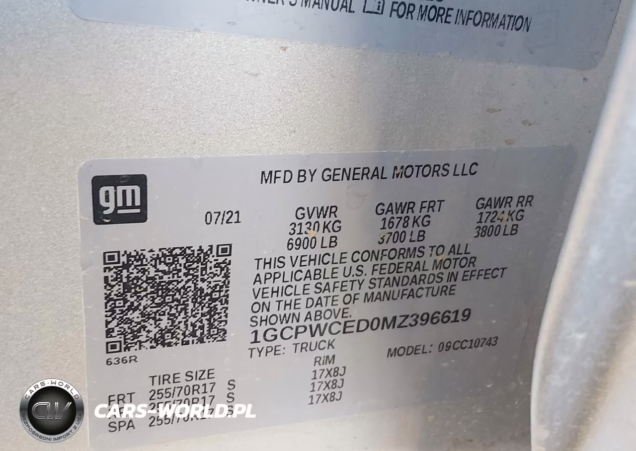 2021 Chevrolet Silverado 1500 2Wd Standard Bed Lt VIN:1GCPWCED0MZ396619 - 9