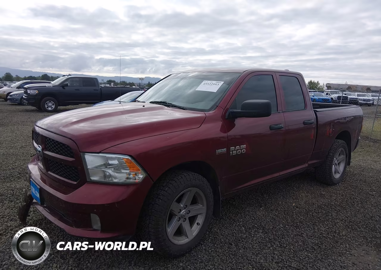 2017 Ram 1500 Express 4X4 6'4 Box VIN:1C6RR7FT4HS587947 - 2