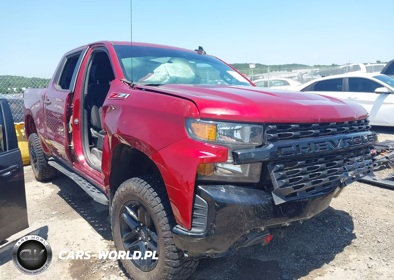 2021 Chevrolet Silverado 1500 4Wd Short Bed Custom Trail Boss