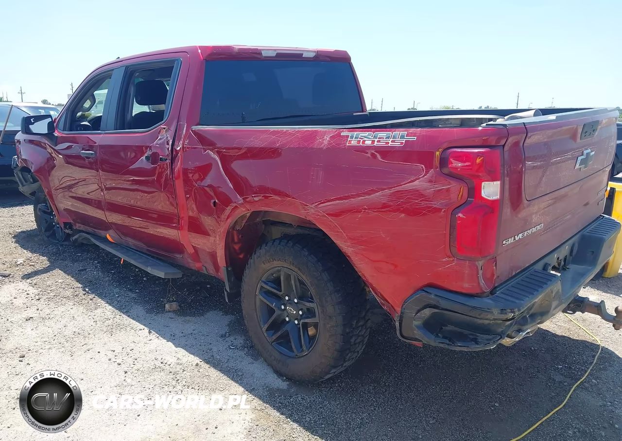 2021 Chevrolet Silverado 1500 4Wd Short Bed Custom Trail Boss VIN:3GCPYCEF4MG397235 - 3