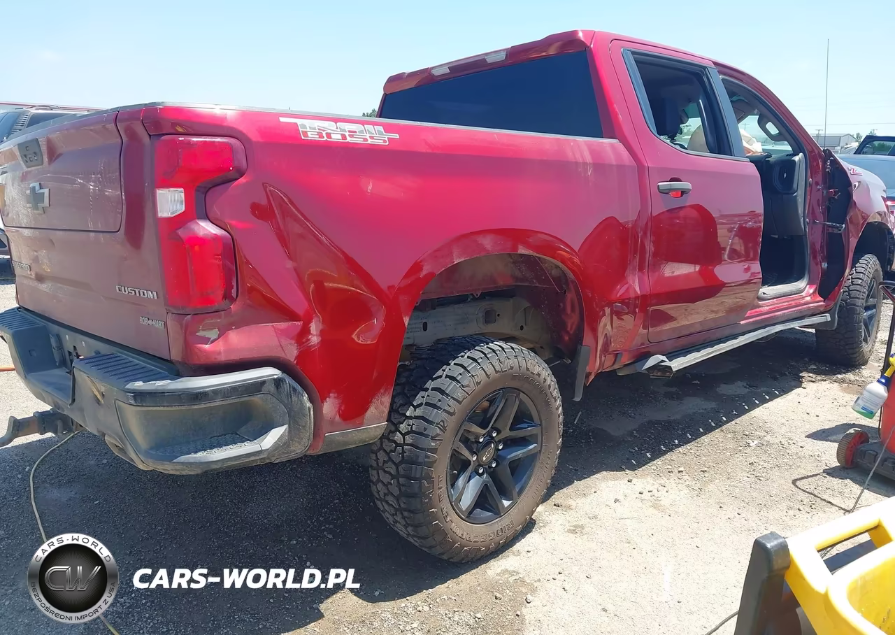 2021 Chevrolet Silverado 1500 4Wd Short Bed Custom Trail Boss VIN:3GCPYCEF4MG397235 - 4