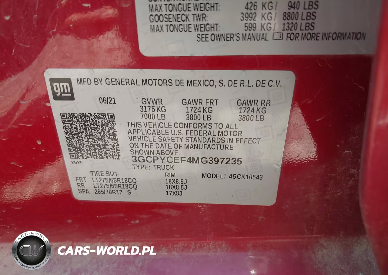 2021 Chevrolet Silverado 1500 4Wd Short Bed Custom Trail Boss VIN:3GCPYCEF4MG397235 - 9