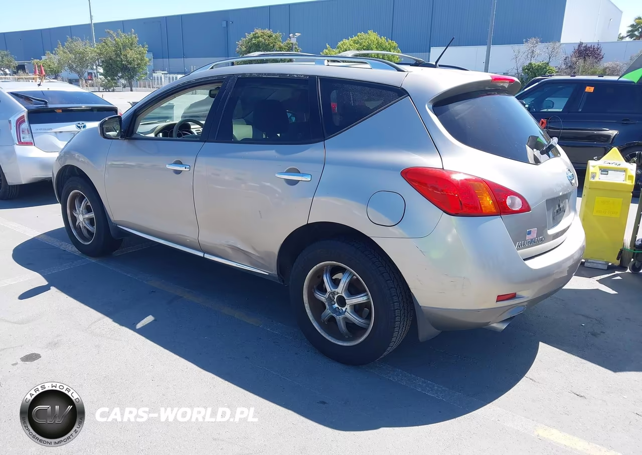 2009 Nissan Murano Sl VIN:JN8AZ18U49W104836 - 3