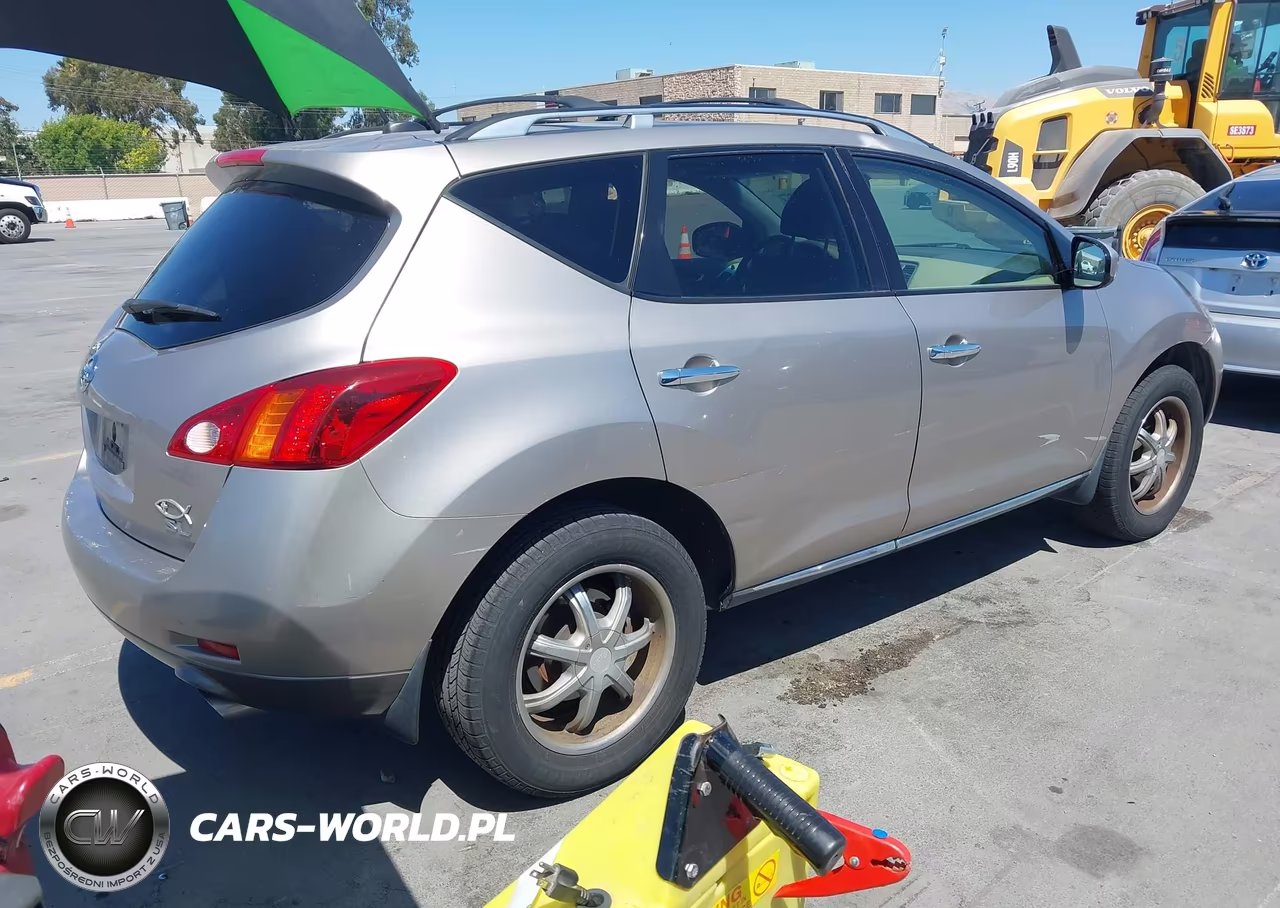 2009 Nissan Murano Sl VIN:JN8AZ18U49W104836 - 4