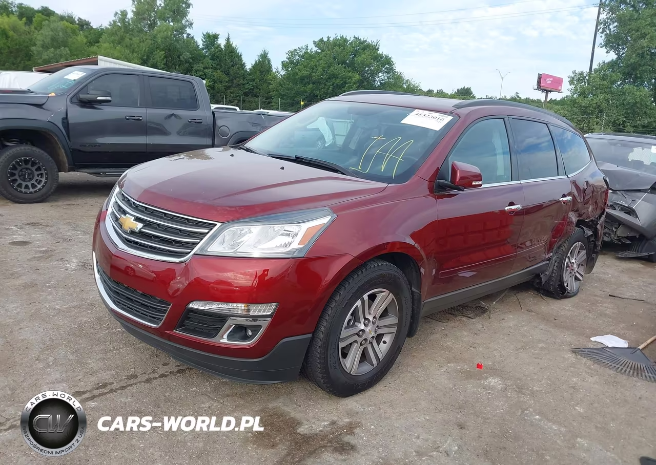 2017 Chevrolet Traverse Lt VIN:1GNKRGKD8HJ252549 - 2