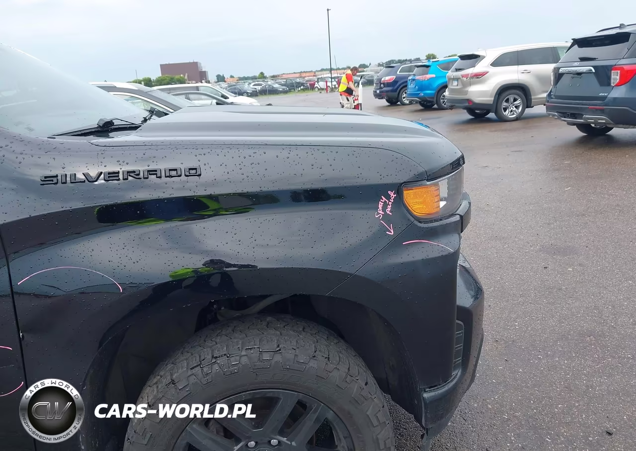 2021 Chevrolet Silverado 1500 4Wd Short Bed Custom VIN:1GCPYBEK6MZ234853 - 18