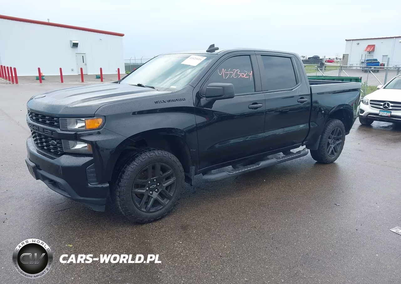 2021 Chevrolet Silverado 1500 4Wd Short Bed Custom VIN:1GCPYBEK6MZ234853 - 2