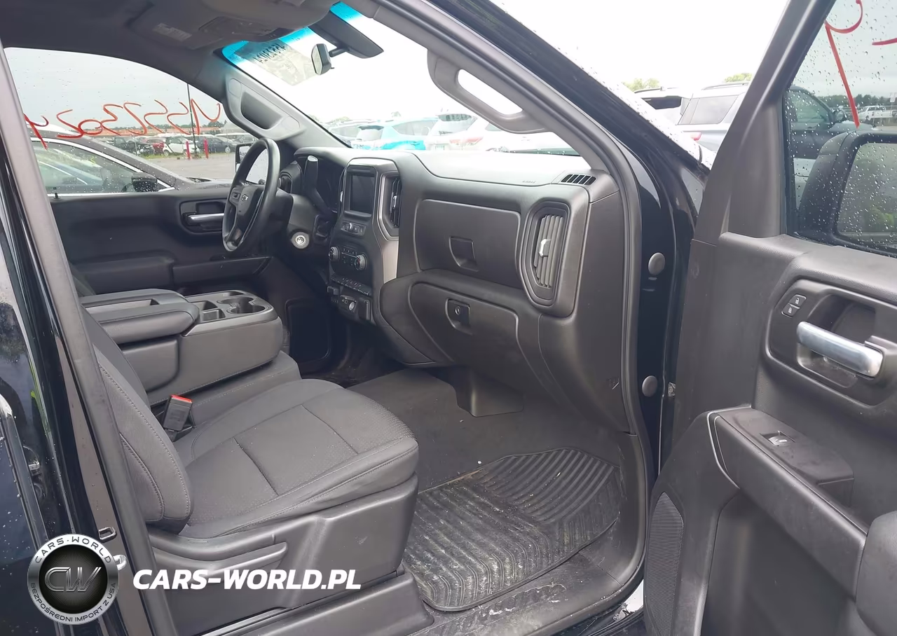 2021 Chevrolet Silverado 1500 4Wd Short Bed Custom VIN:1GCPYBEK6MZ234853 - 5