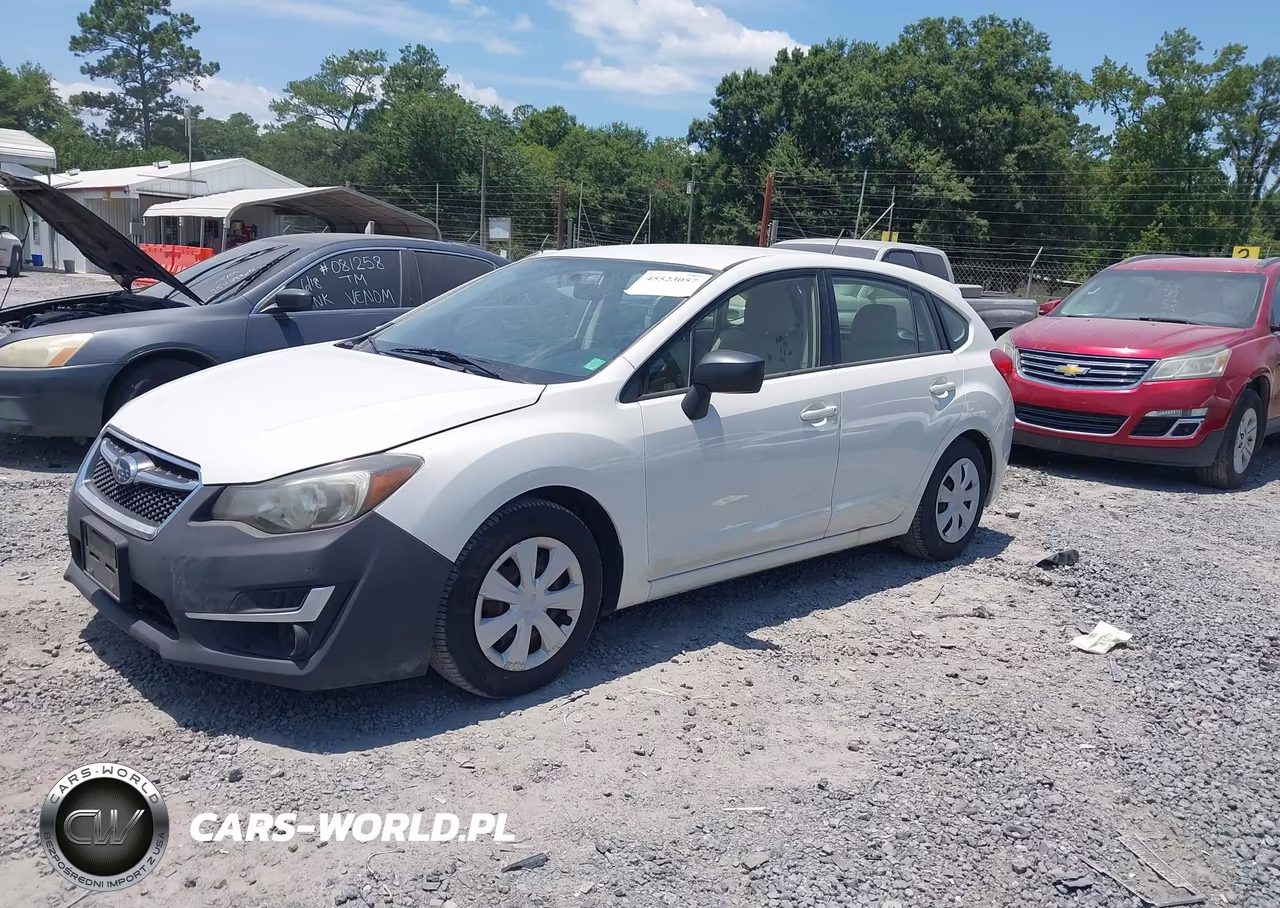 2015 Subaru Impreza 2.0I VIN:JF1GPAA68FH325627 - 2