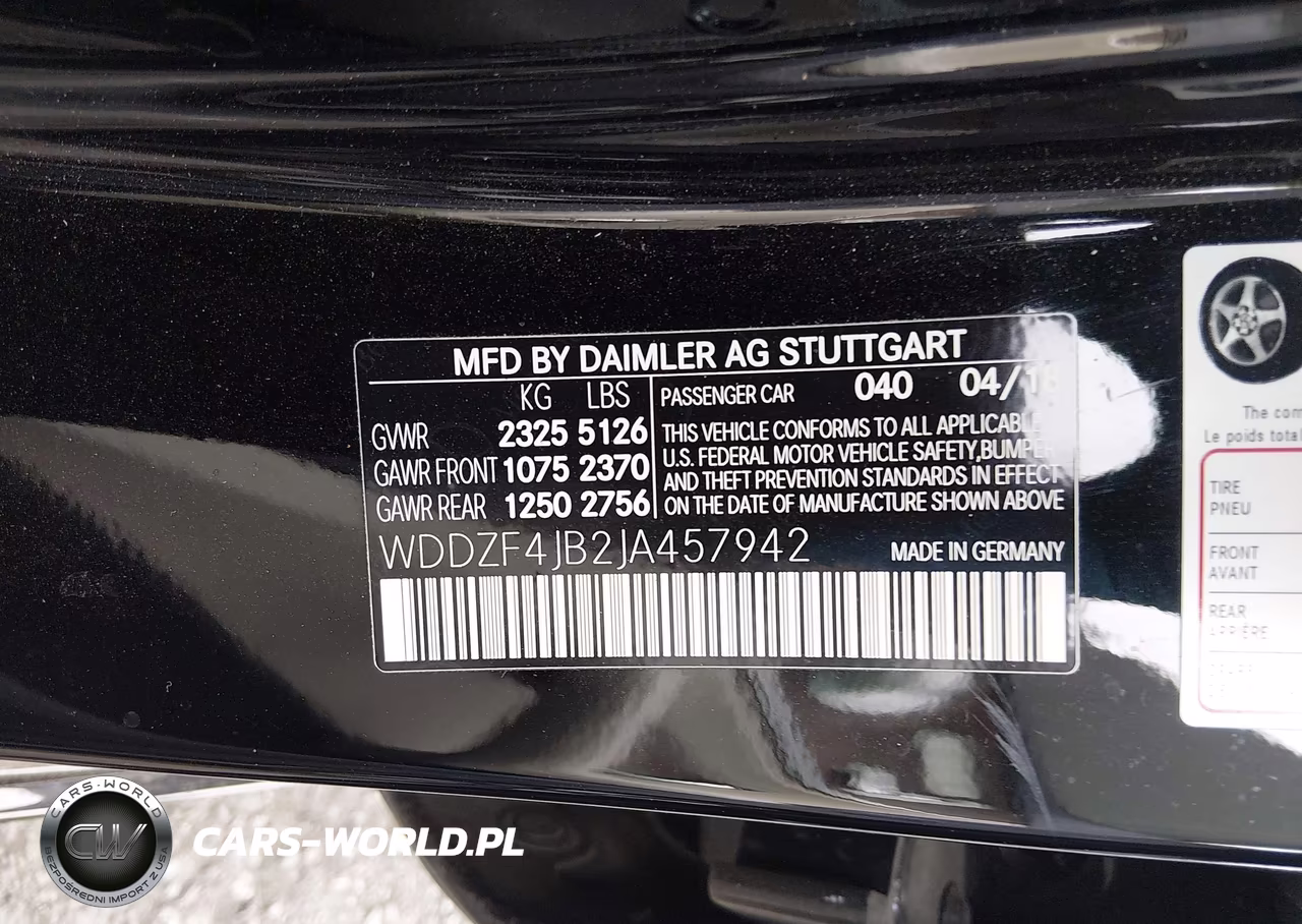 2018 Mercedes-Benz E 300 VIN:WDDZF4JB2JA457942 - 9