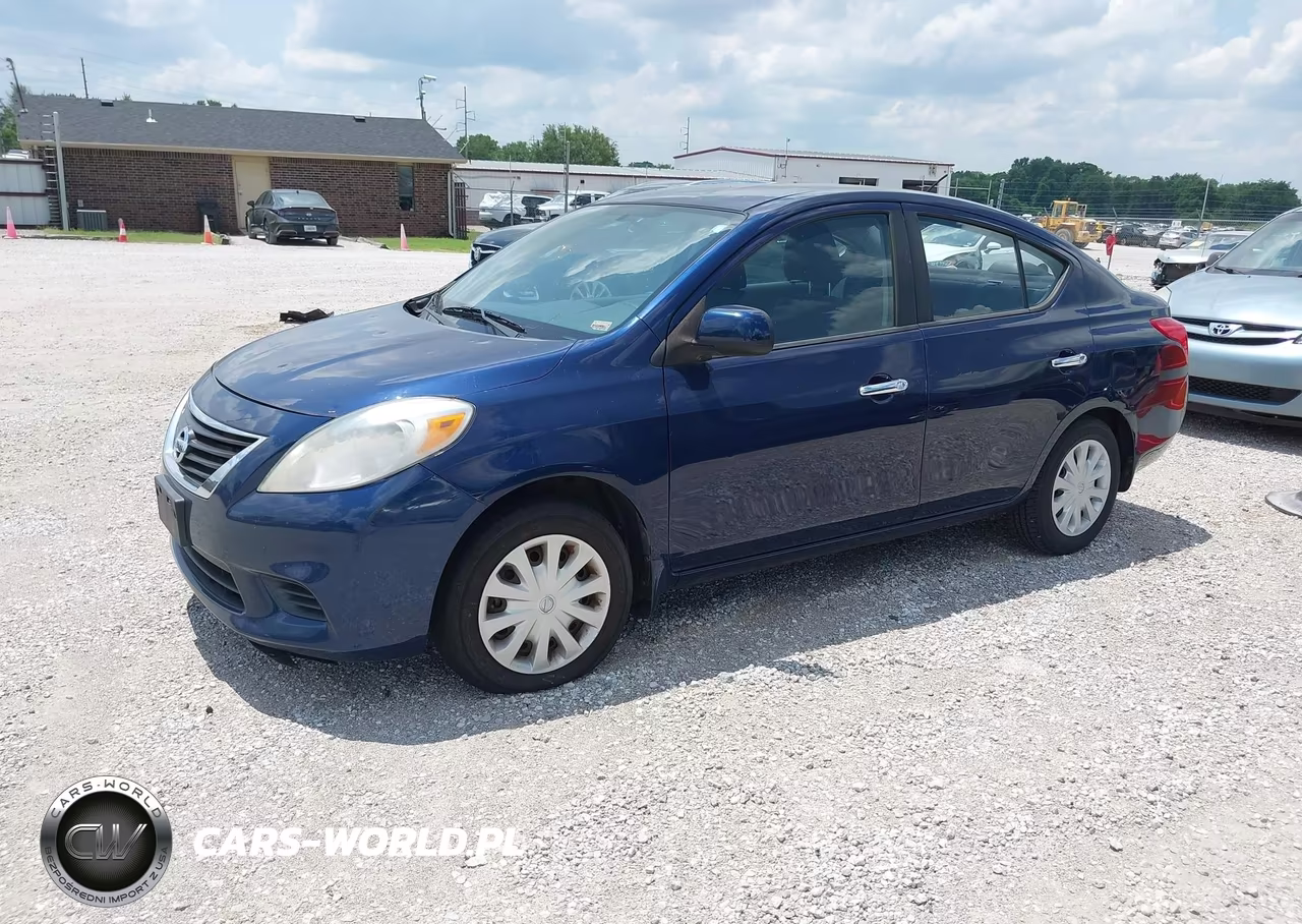 2012 Nissan Versa 1.6 Sv VIN:3N1CN7AP0CL945317 - 2