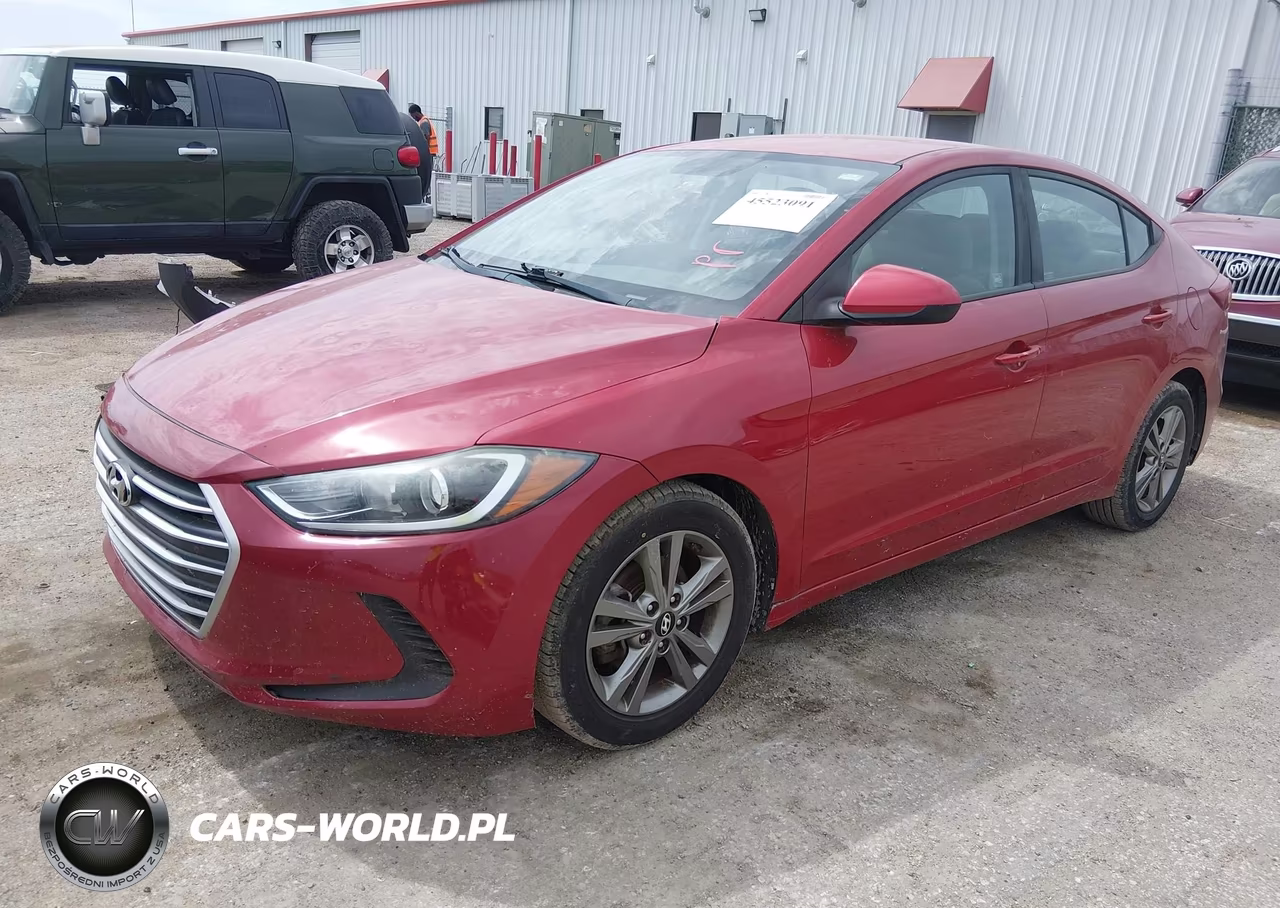 2018 Hyundai Elantra Sel VIN:5NPD84LF0JH318836 - 2