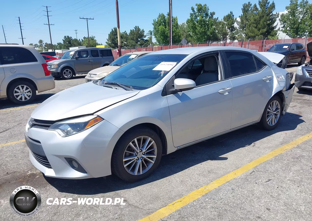 2014 Toyota Corolla Le Plus VIN:5YFBURHE8EP155491 - 2