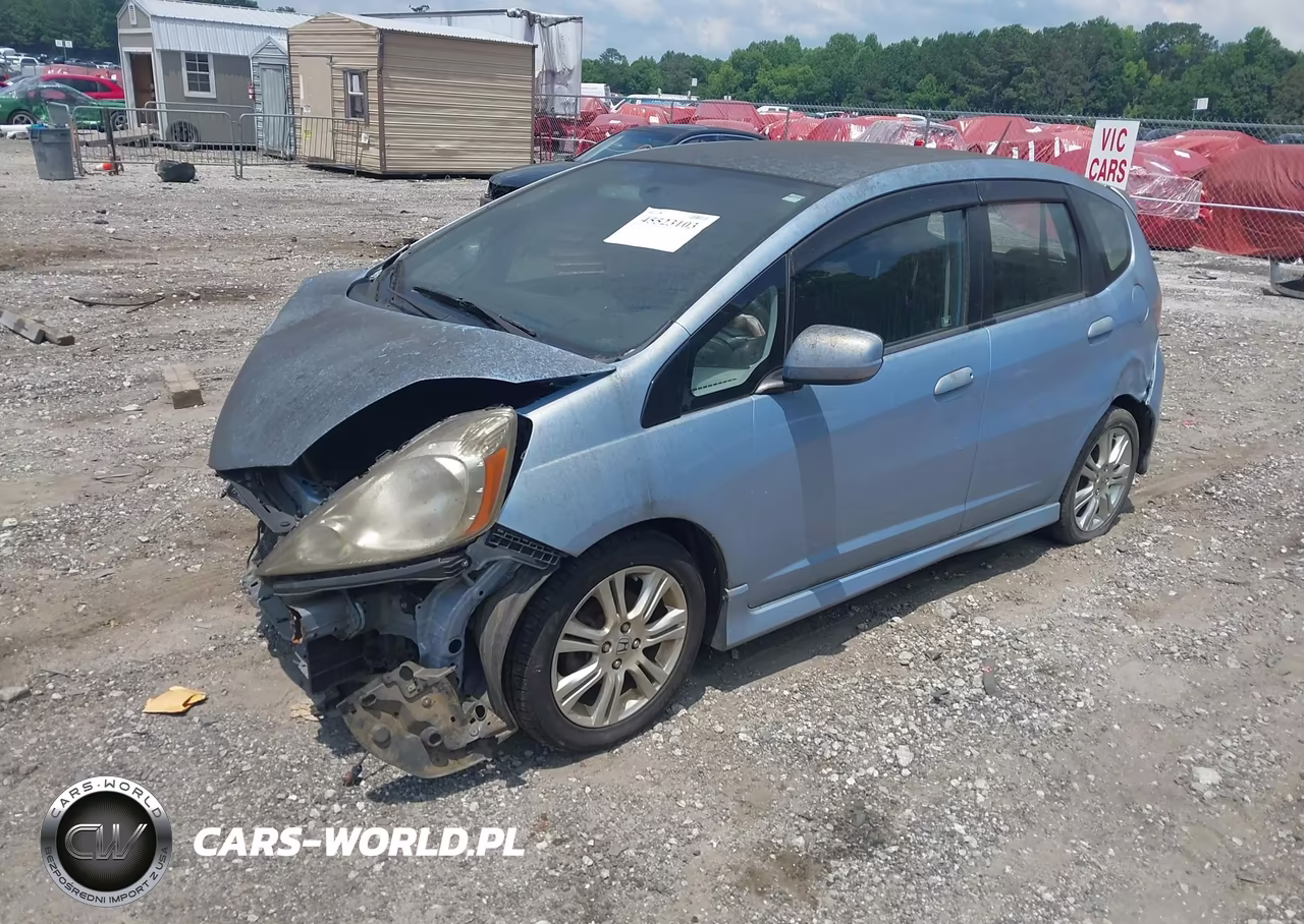 2009 Honda Fit Sport VIN:JHMGE87649S007560 - 2
