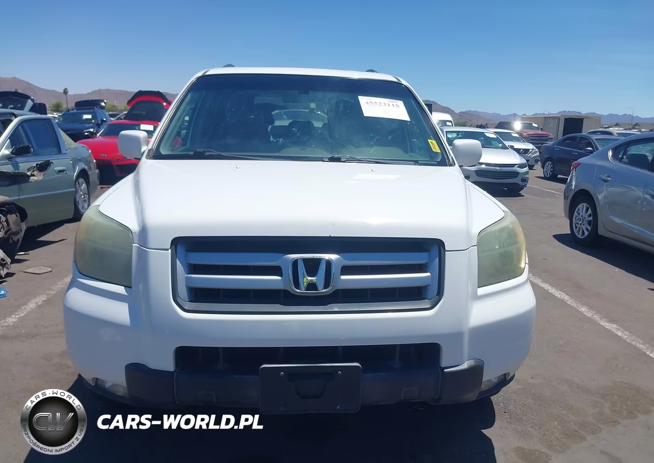 2006 Honda Pilot Ex-L VIN:2HKYF18616H520106 - 12