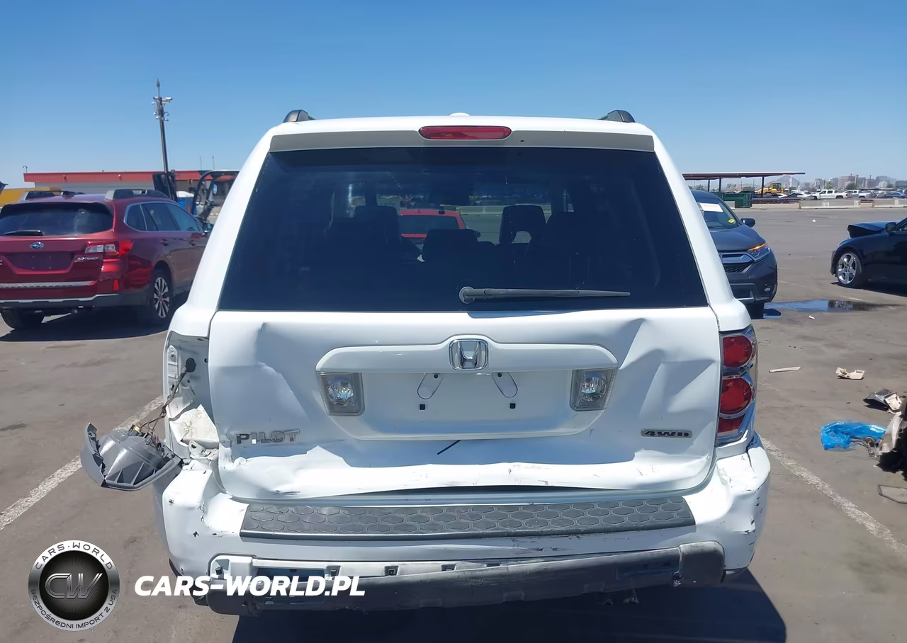 2006 Honda Pilot Ex-L VIN:2HKYF18616H520106 - 16