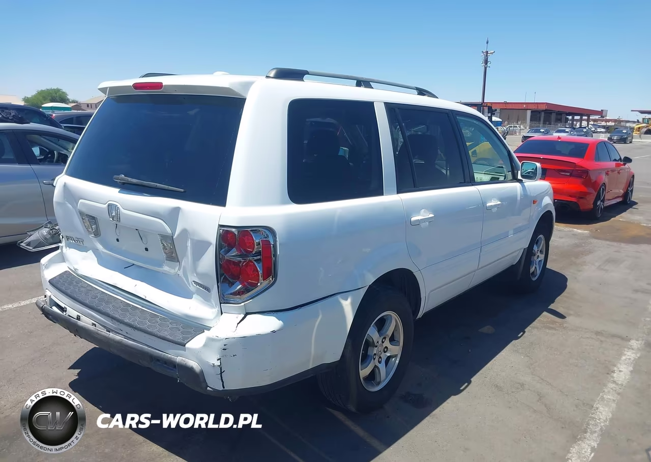 2006 Honda Pilot Ex-L VIN:2HKYF18616H520106 - 4