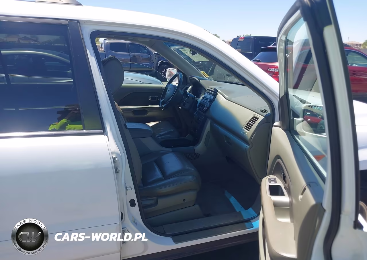 2006 Honda Pilot Ex-L VIN:2HKYF18616H520106 - 5