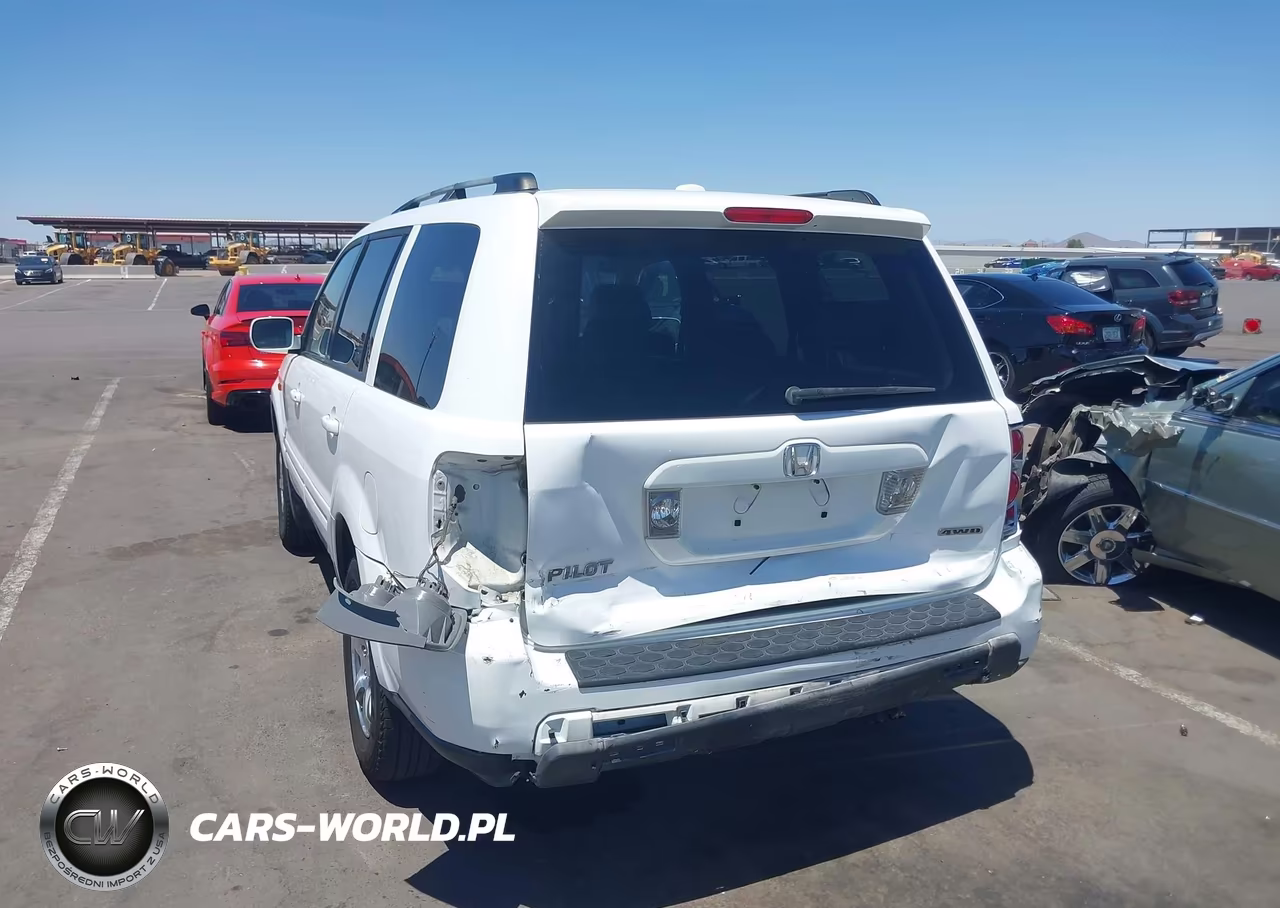 2006 Honda Pilot Ex-L VIN:2HKYF18616H520106 - 6