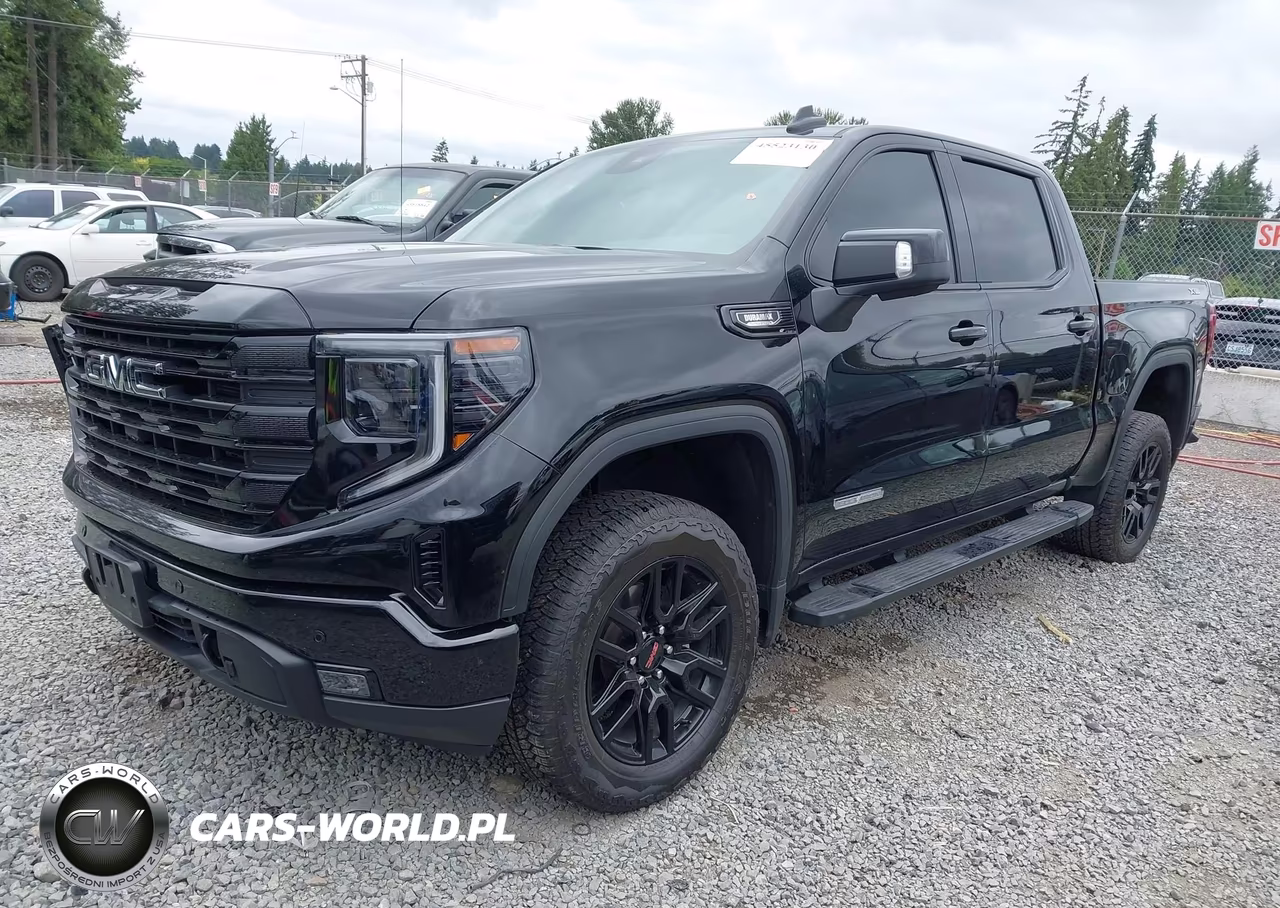 2025 GMC Sierra 1500 4Wd Short Box Elevation With 3Sb VIN:3GTUUCE84SG176084 - 2