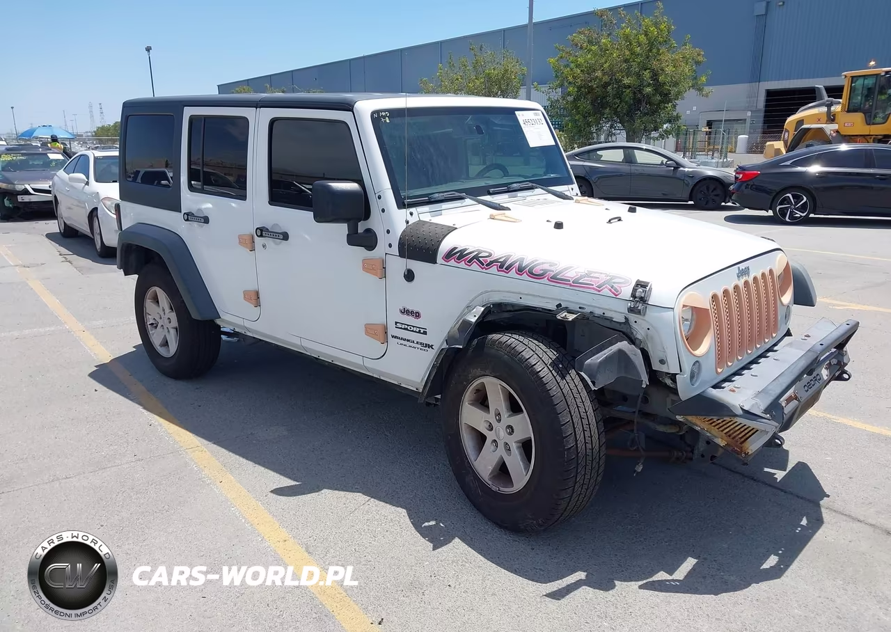 2018 Jeep Wrangler Jk Unlimited Sport S 4X4 – zdjęcie 1 z 17