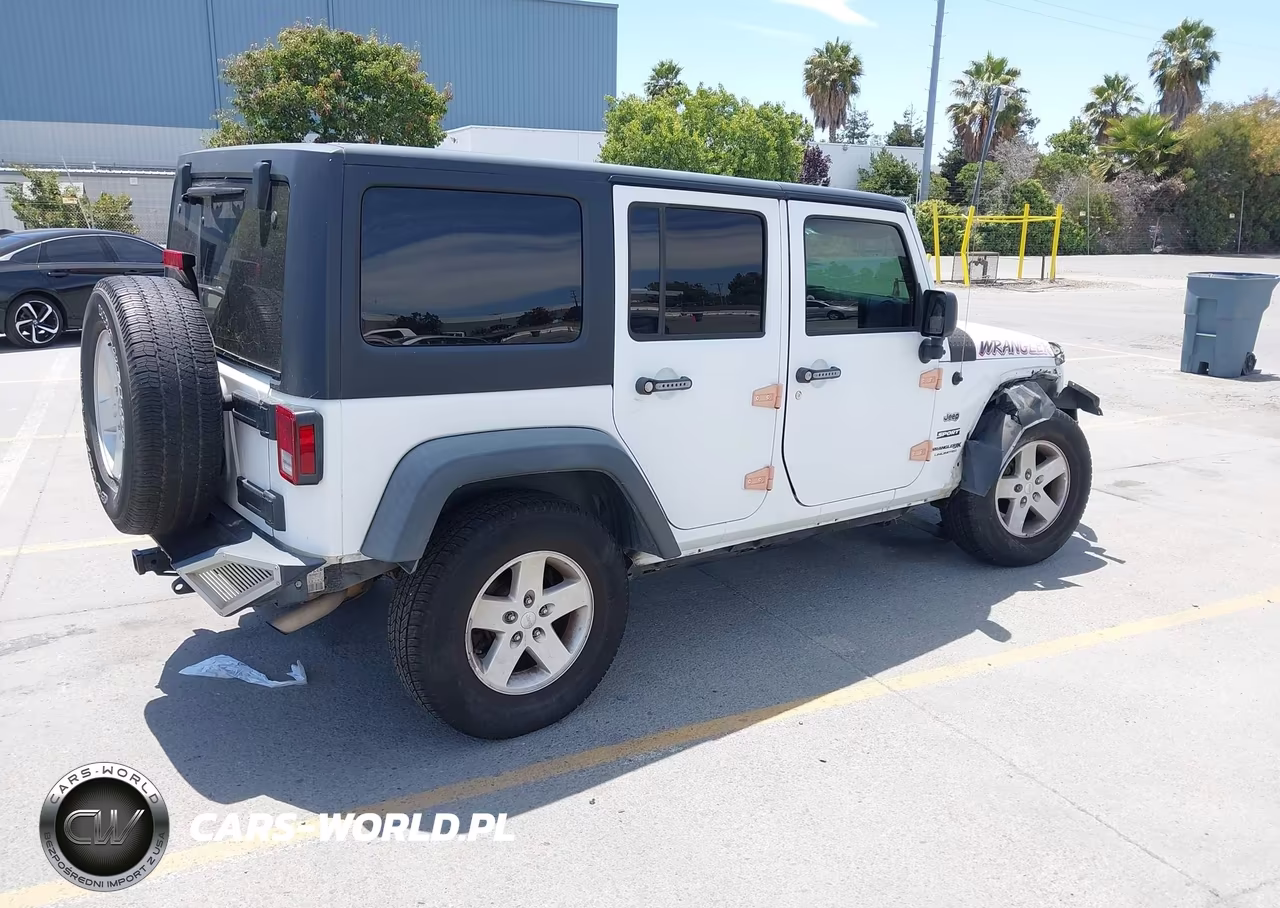 2018 Jeep Wrangler Jk Unlimited Sport S 4X4 VIN:1C4BJWDG7JL882400 - 4