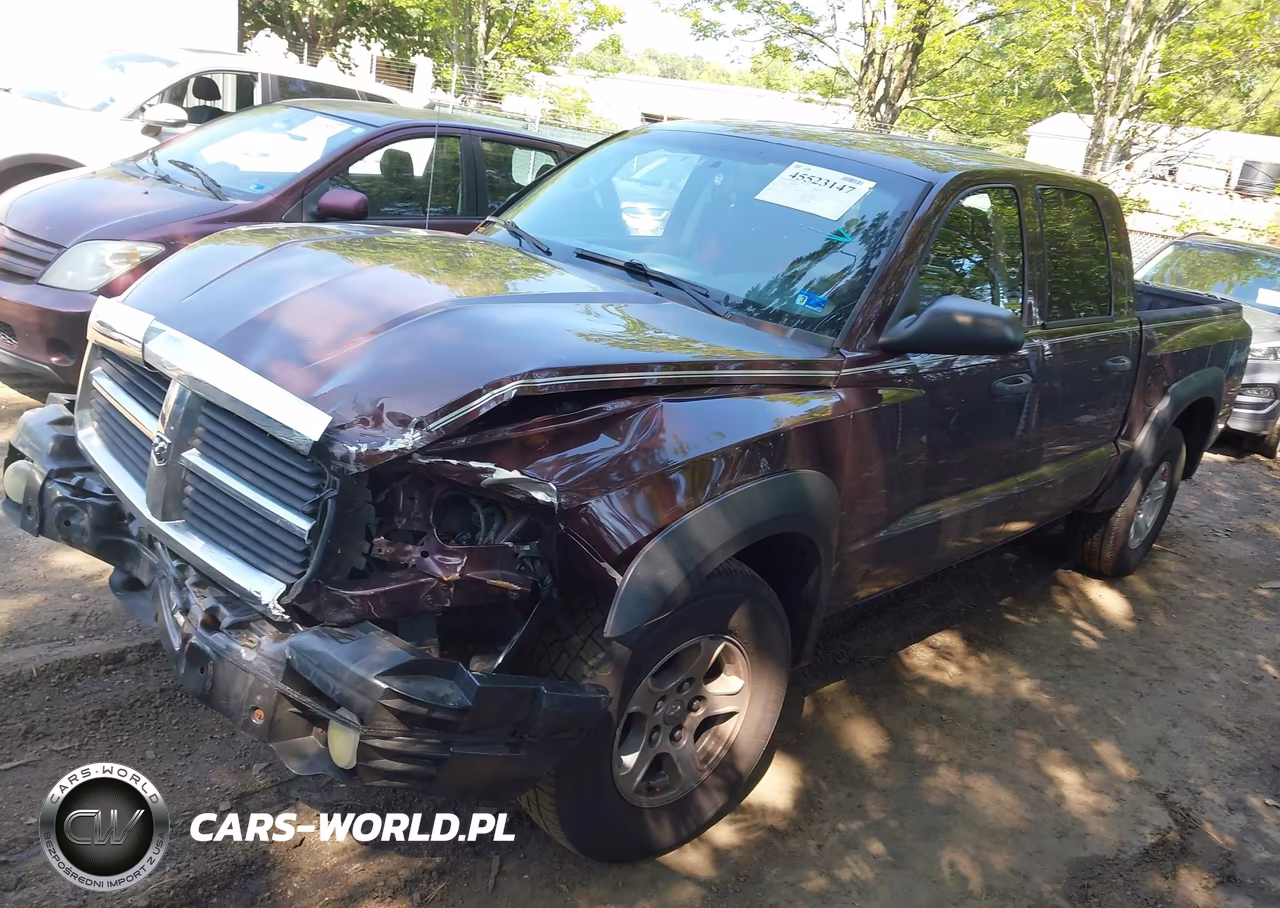 2005 Dodge Dakota Slt VIN:1D7HW48K05S316126 - 2