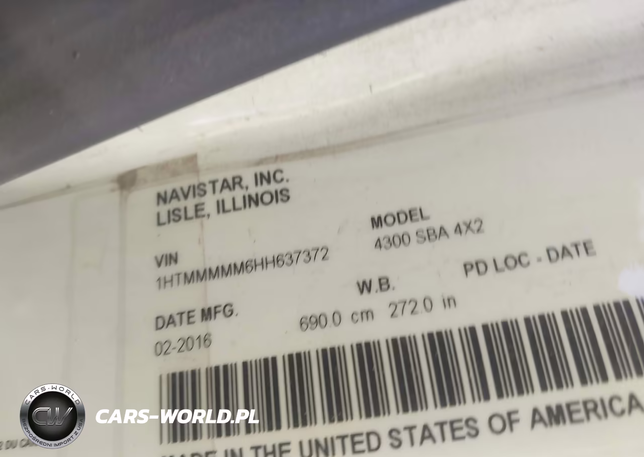 2017 International Durastar 4300 VIN:1HTMMMMM6HH637372 - 8