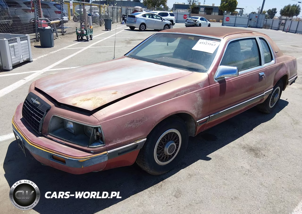 1985 Ford Thunderbird VIN:1FABP46F1FH203552 - 2