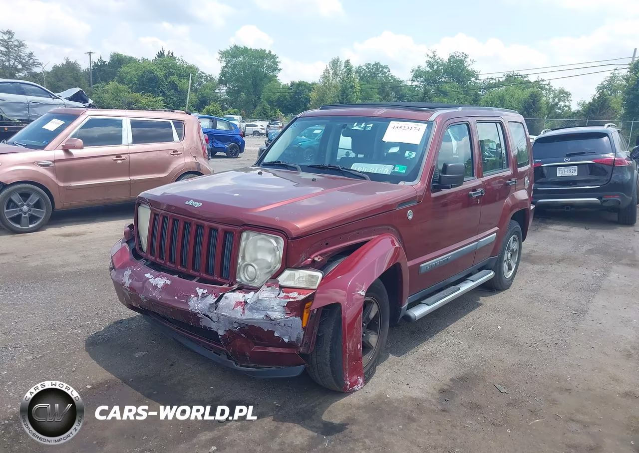 2008 Jeep Liberty Sport VIN:1J8GN28K68W229611 - 2