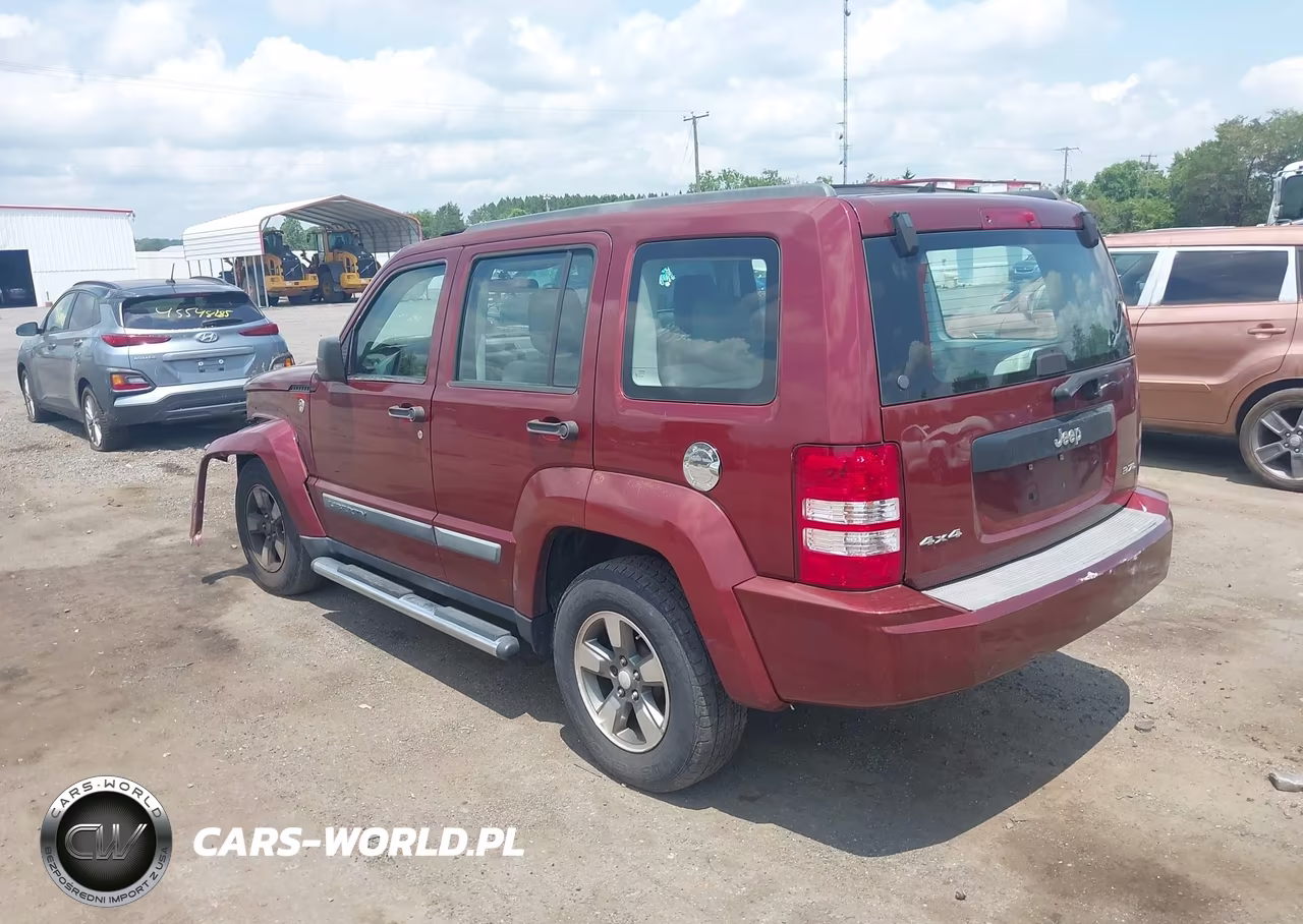 2008 Jeep Liberty Sport VIN:1J8GN28K68W229611 - 3