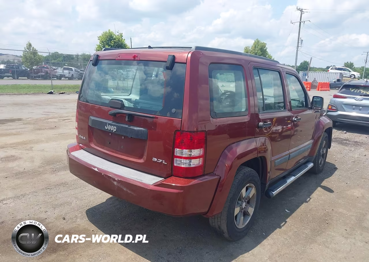 2008 Jeep Liberty Sport VIN:1J8GN28K68W229611 - 4