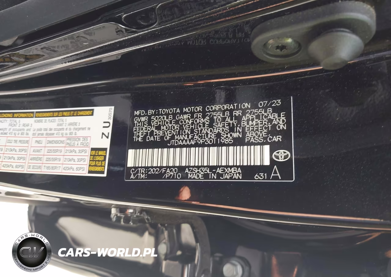 2023 Toyota Crown Xle VIN:JTDAAAAF9P3011985 - 9