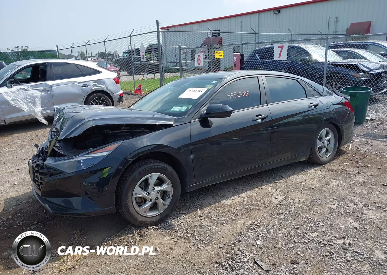 2021 Hyundai Elantra Se VIN:5NPLL4AG8MH047454 - 2