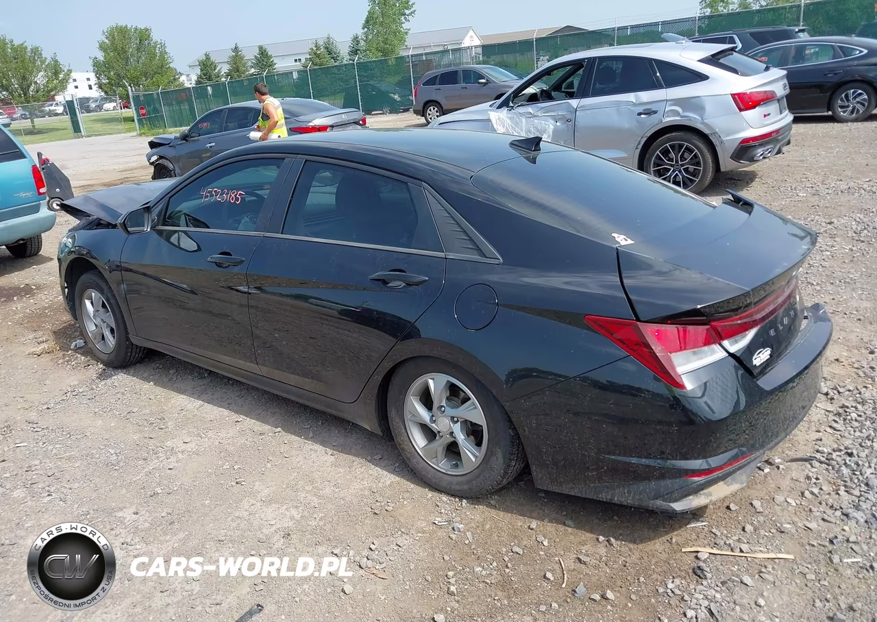 2021 Hyundai Elantra Se VIN:5NPLL4AG8MH047454 - 3