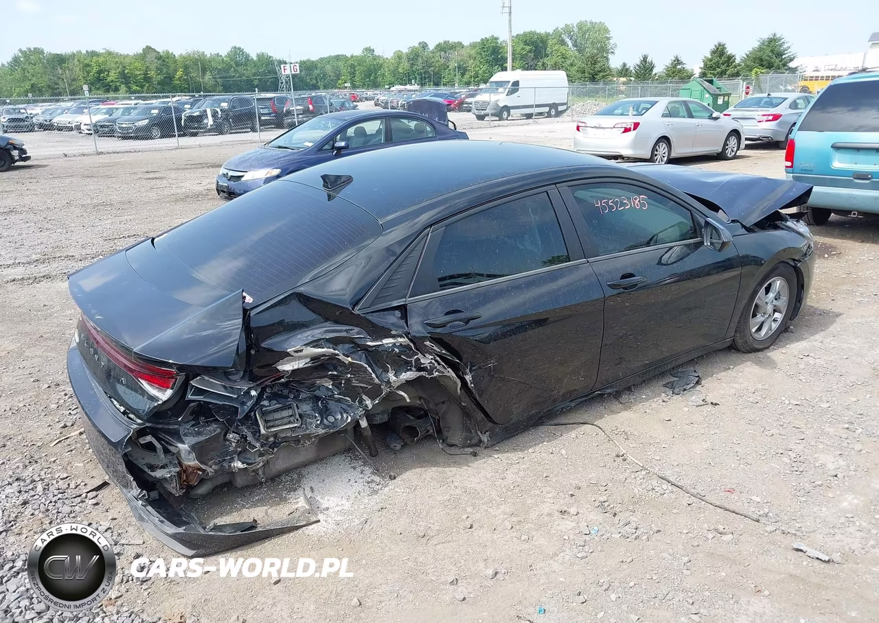 2021 Hyundai Elantra Se VIN:5NPLL4AG8MH047454 - 4