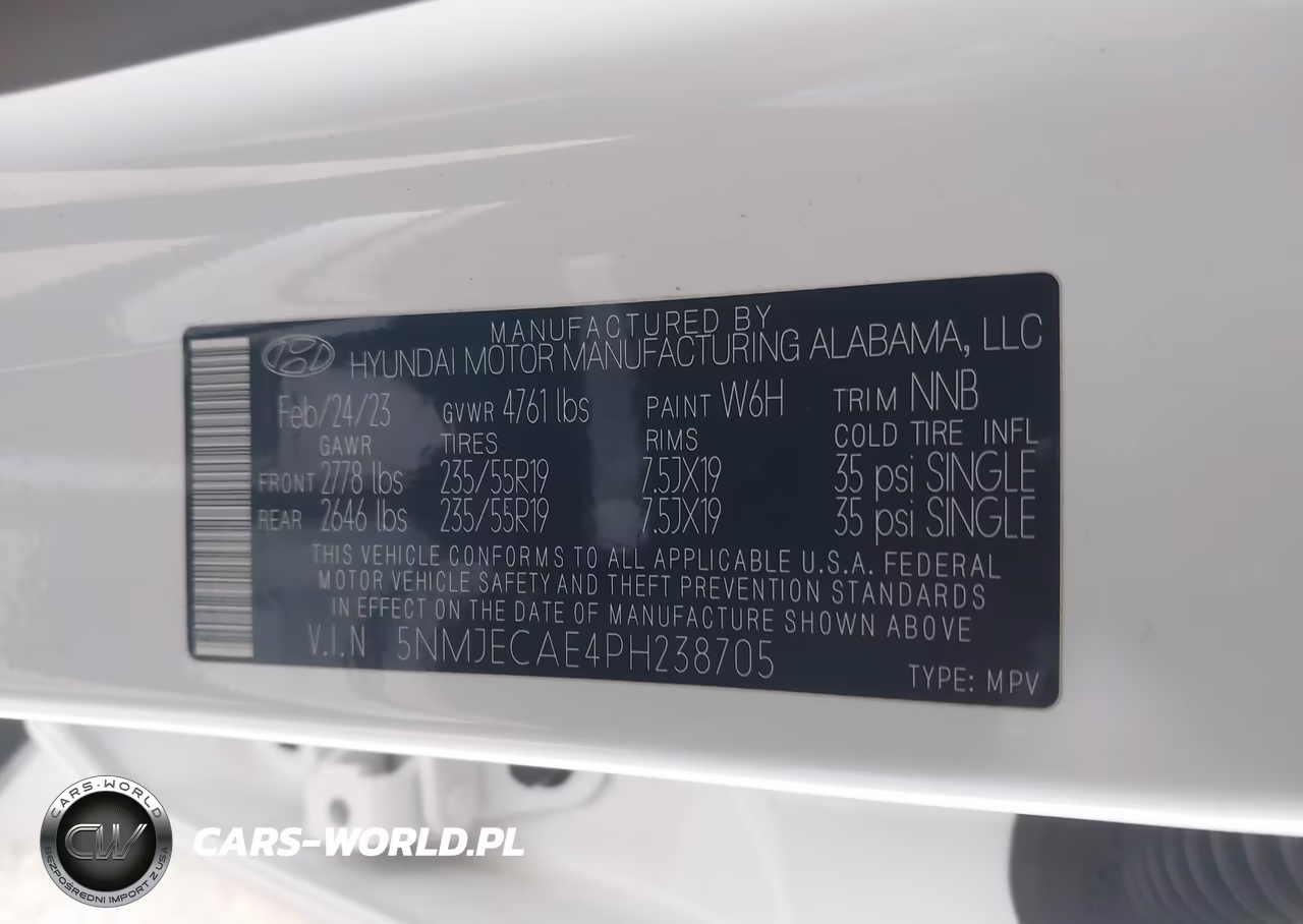 2023 Hyundai Tucson Limited VIN:5NMJECAE4PH238705 - 9