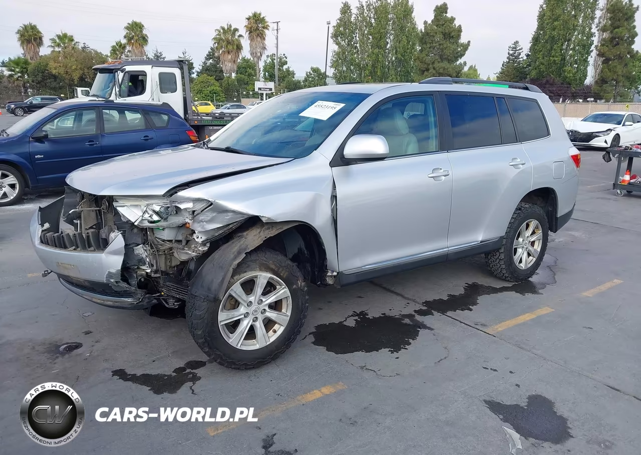 2013 Toyota Highlander Se V6 VIN:5TDZK3EH2DS114876 - 2