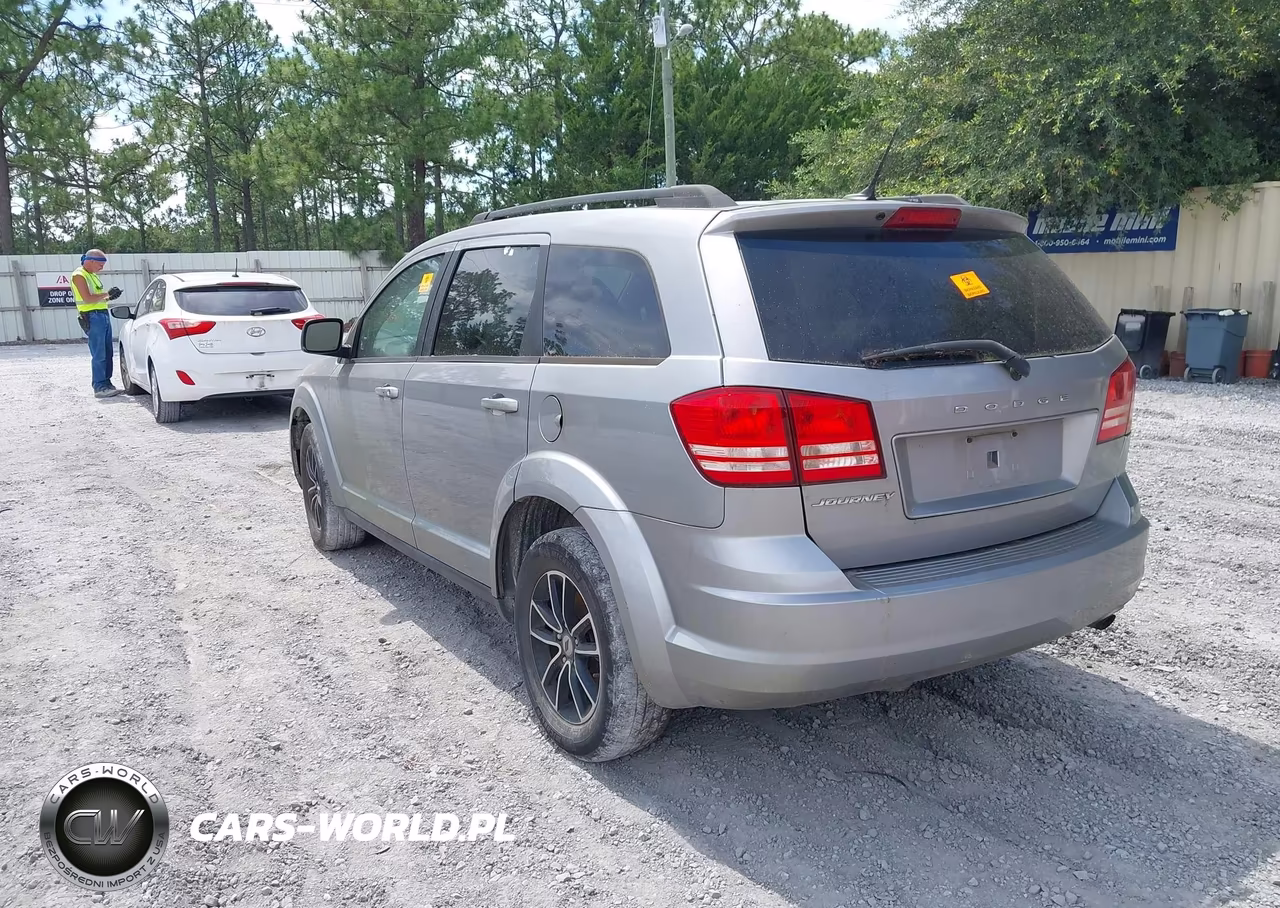 2018 Dodge Journey Se VIN:3C4PDCAB1JT296199 - 3