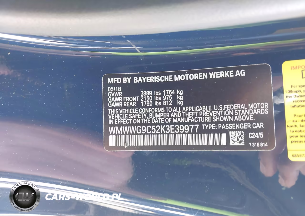 2019 Mini Convertible Cooper S VIN:WMWWG9C52K3E39977 - 9