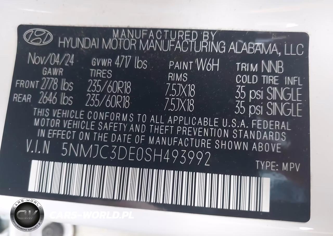 2025 Hyundai Tucson Sel Convenience VIN:5NMJC3DE0SH493992 - 9