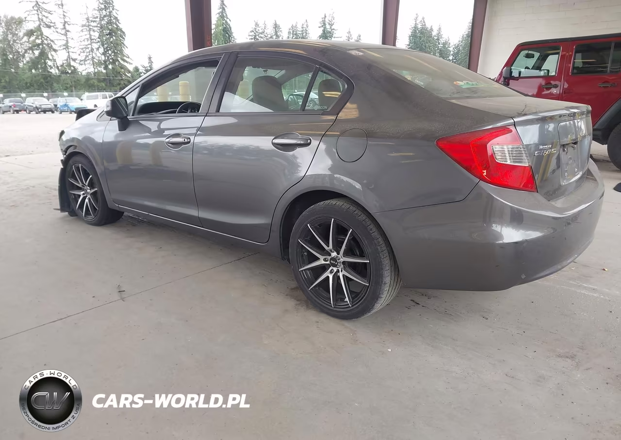 2012 Honda Civic Lx VIN:19XFB2F58CE104315 - 3